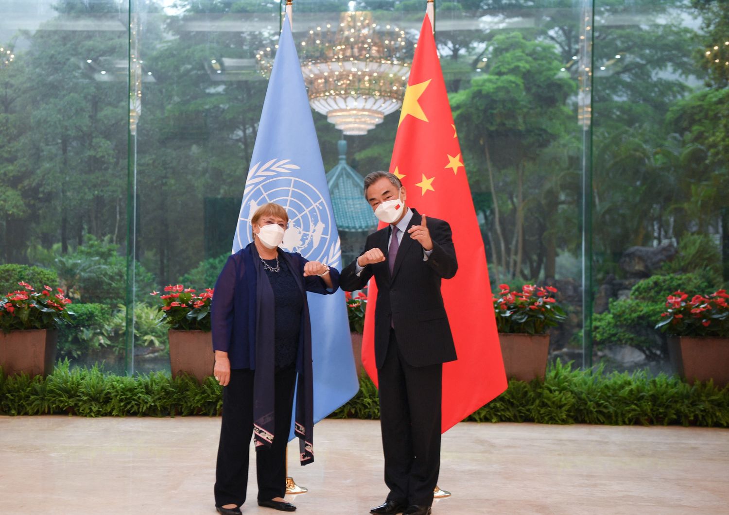 Visita di Bachelet (Onu) in Cina