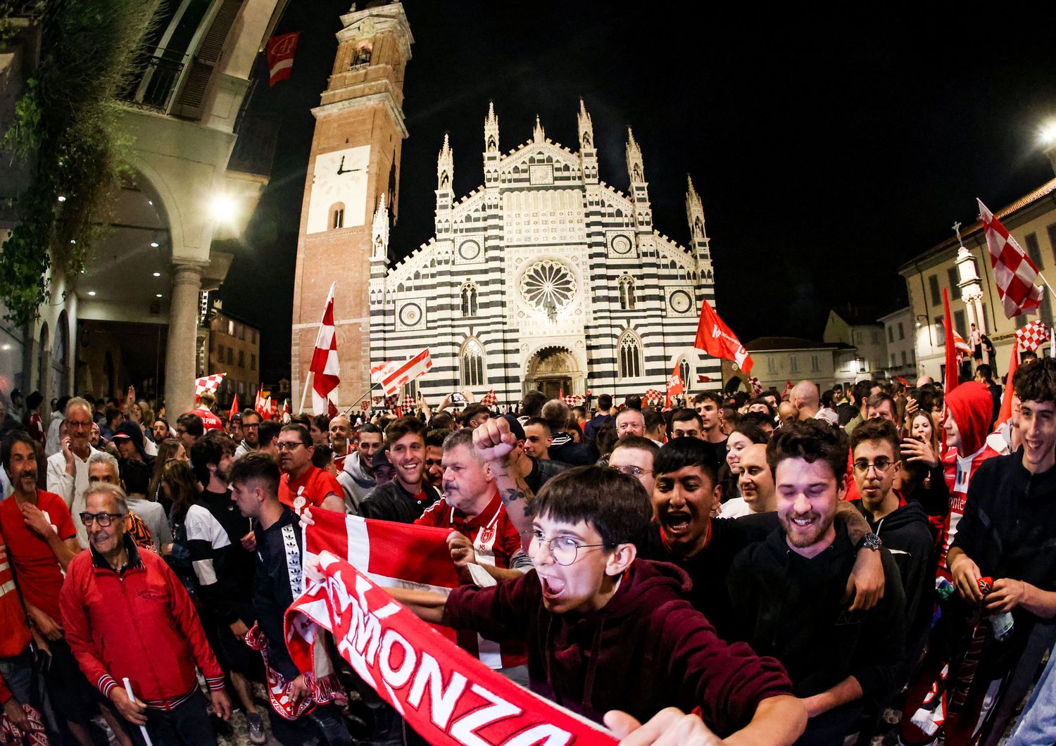 Festa per il Monza in Serie A