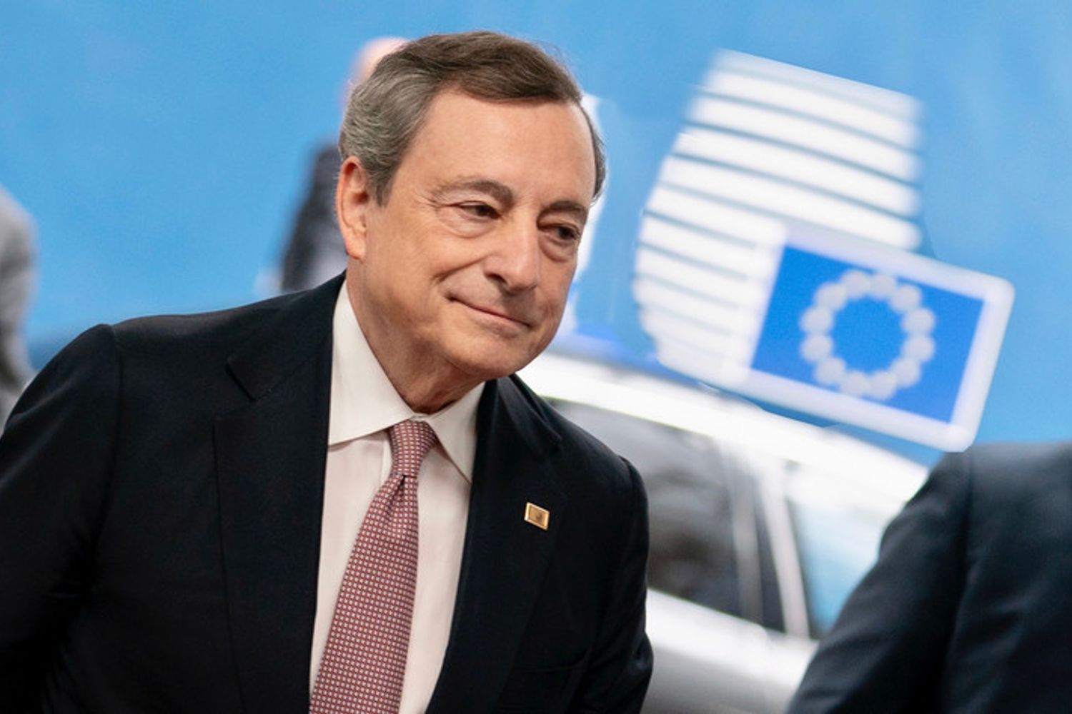 Il premier Mario Draghi al Vertice Ue sull'Ucraina&nbsp;