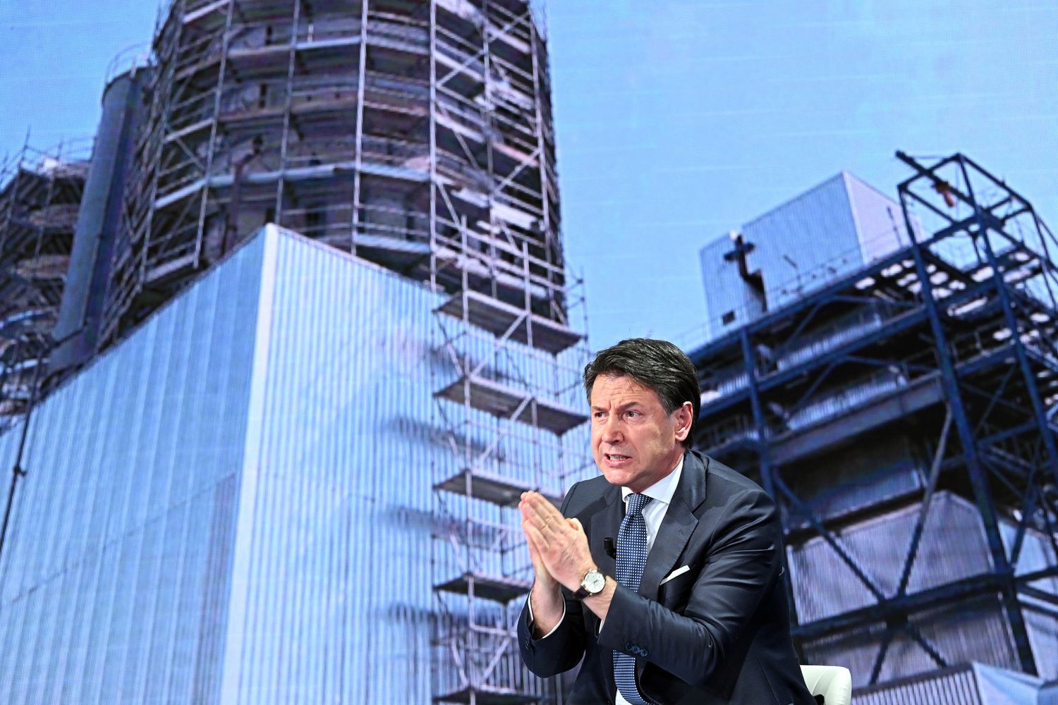 Il presidente del M5s Giuseppe Conte&nbsp;