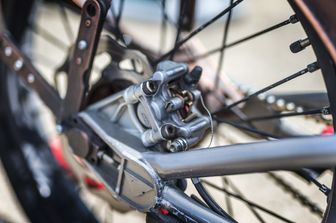 Particolare di una bici