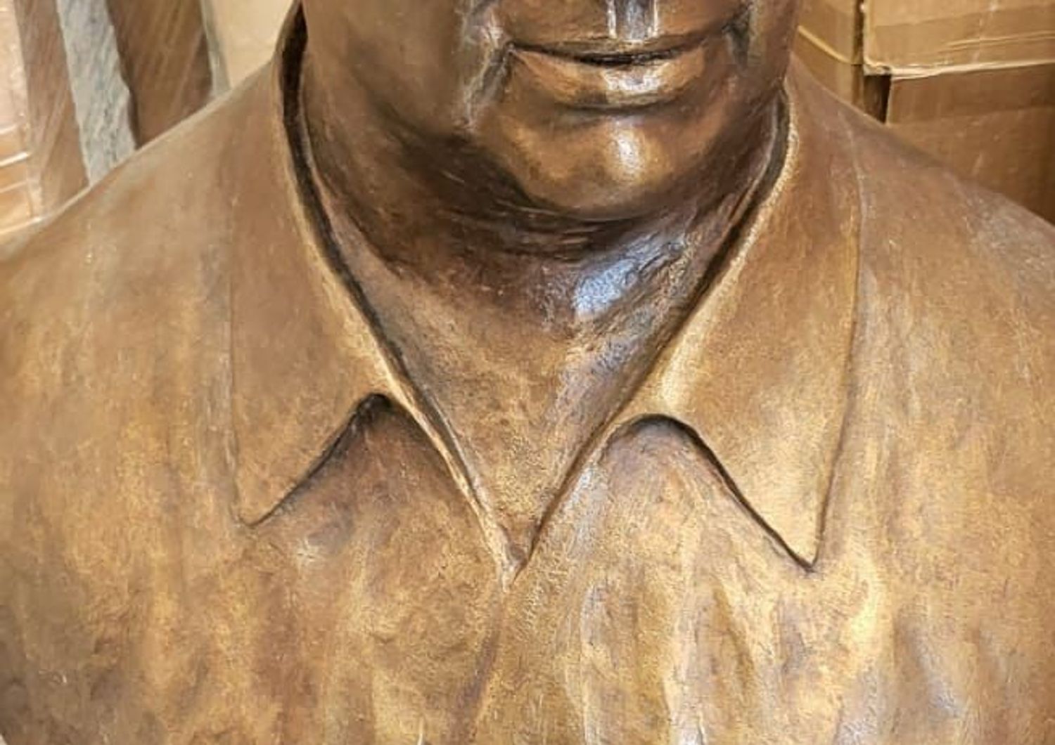 Il busto di Craxi che sar&agrave; inaugurato a Rieti&nbsp;