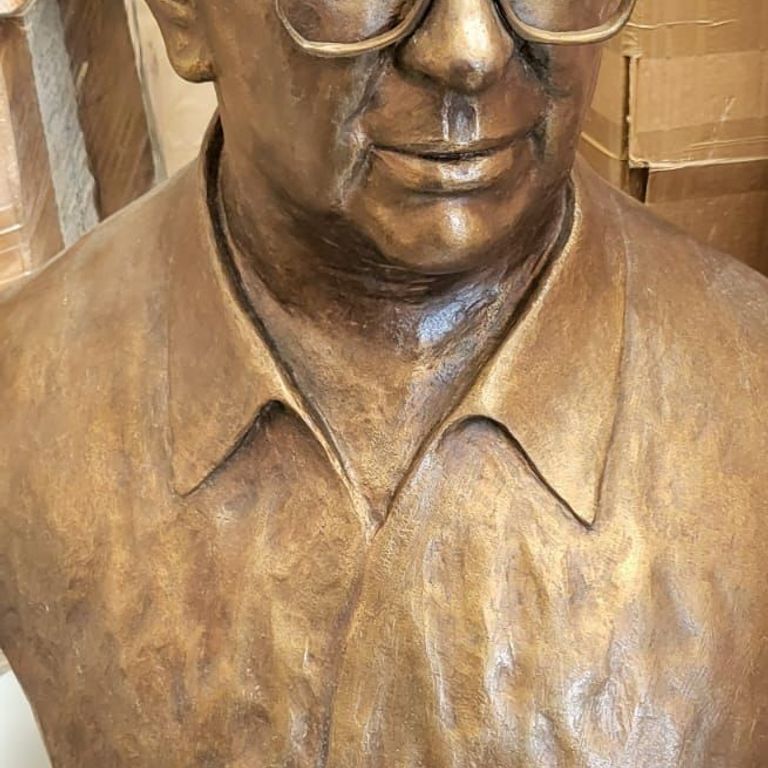 Il busto di Craxi che sar&agrave; inaugurato a Rieti&nbsp;