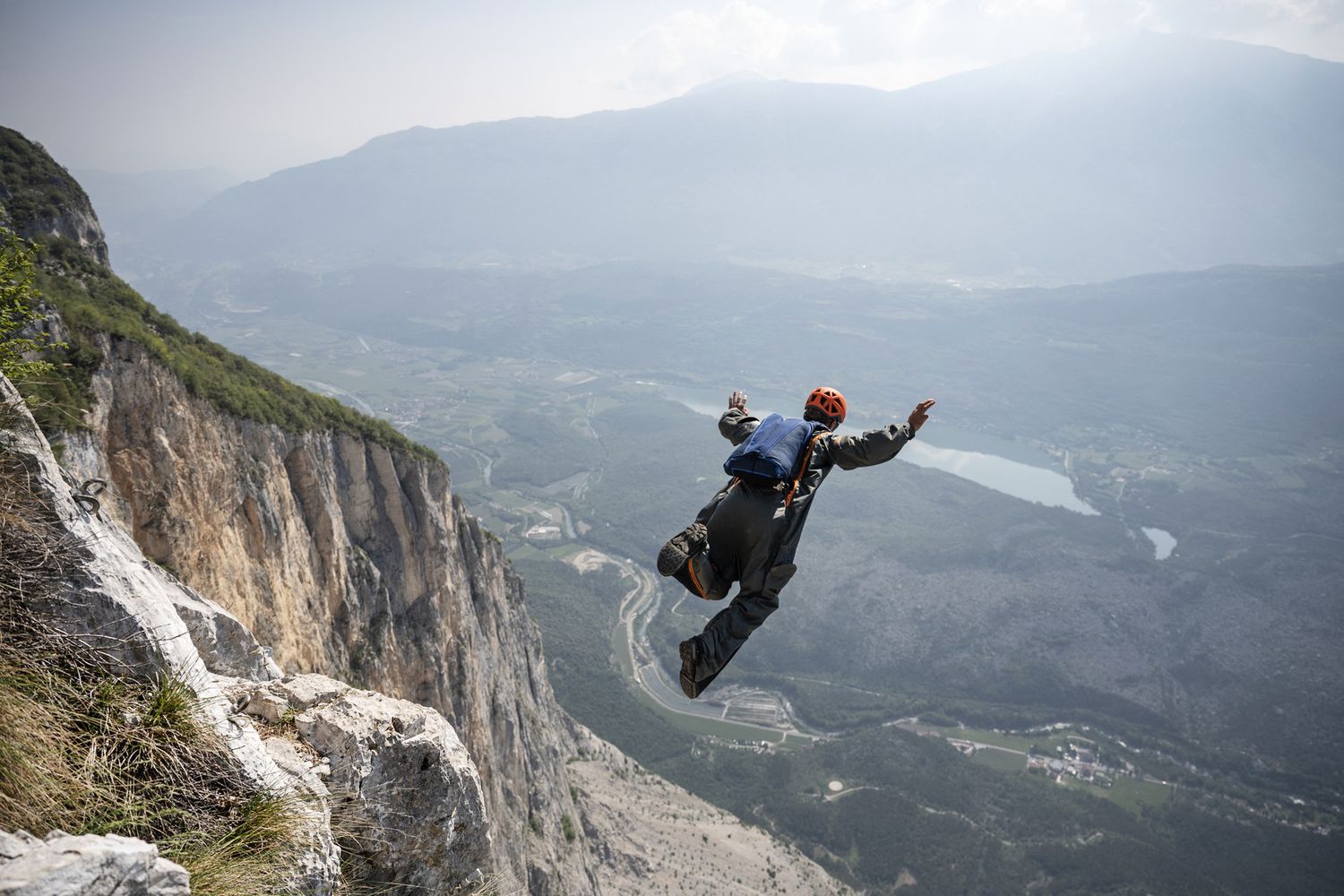 Un base jumper&nbsp;