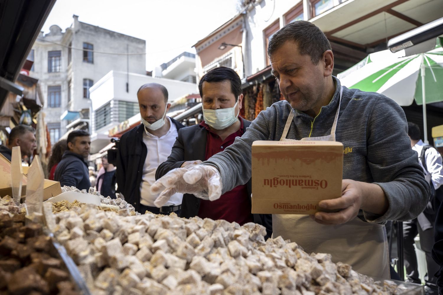 Un mercato di Istanbul