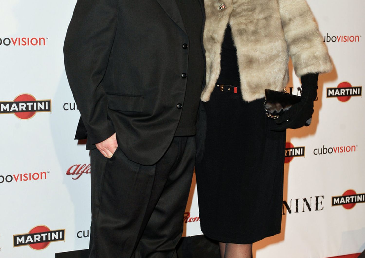 Roberto Brunetti con la moglie, Monica Scattini