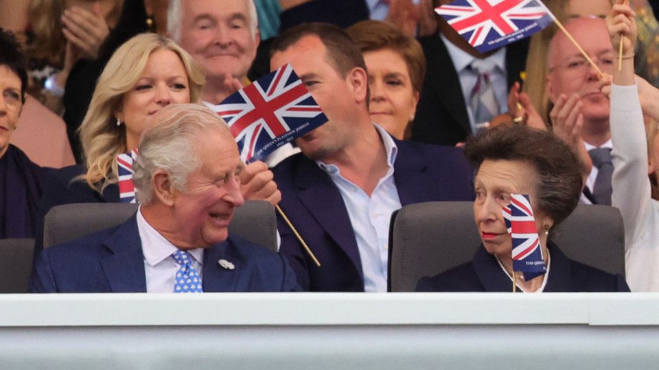 Il principe Carlo e la principessa Anna