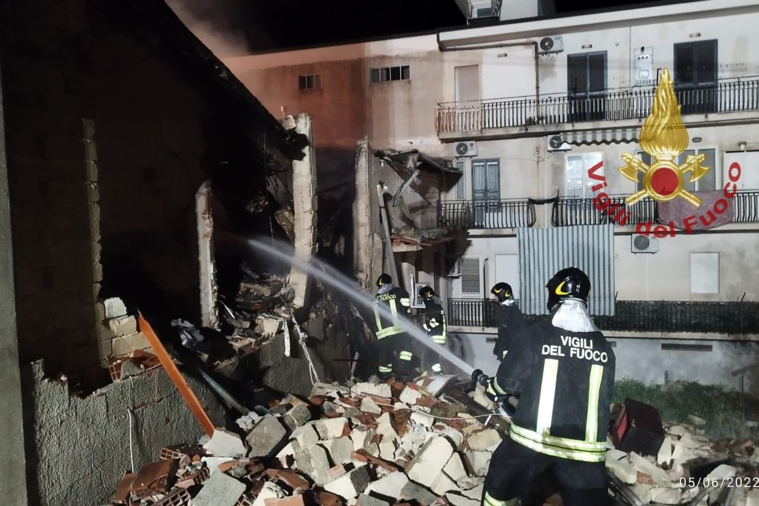 L'esplosione nella palazzina del Siracusano in cui ha perso la vita un operaio della forestale