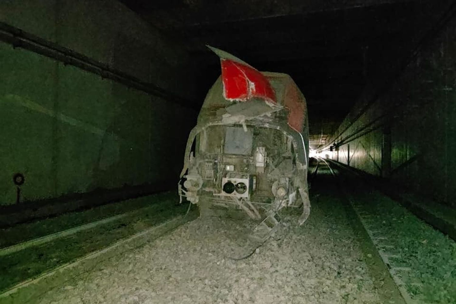 Il Frecciarossa deragliato a Roma
