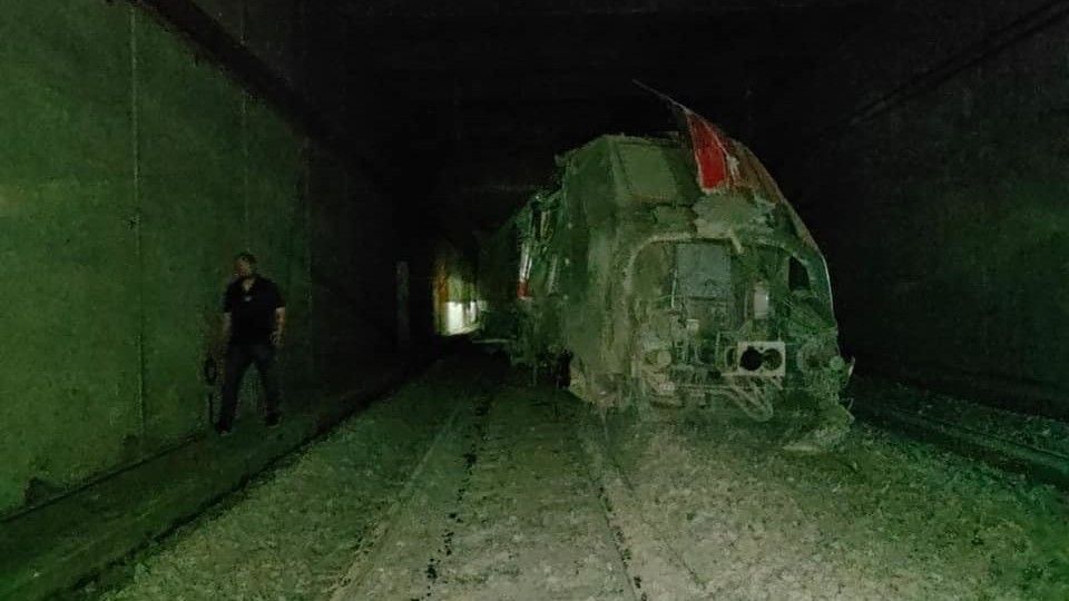 Il Frecciarossa deragliato a Roma&nbsp;