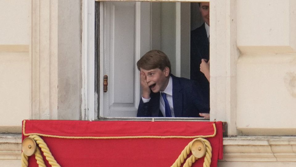 Una smorfia del principe George