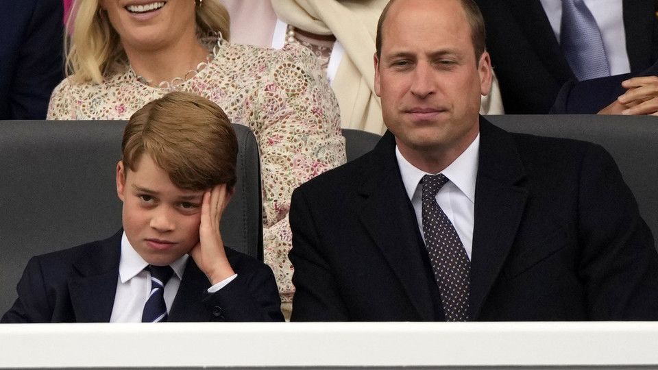 Una smorfia del principe George