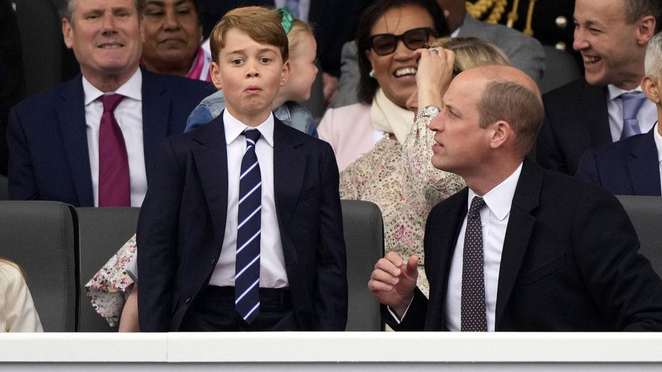 Una smorfia del principe George