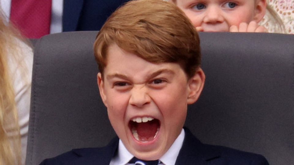 Una smorfia del principe George