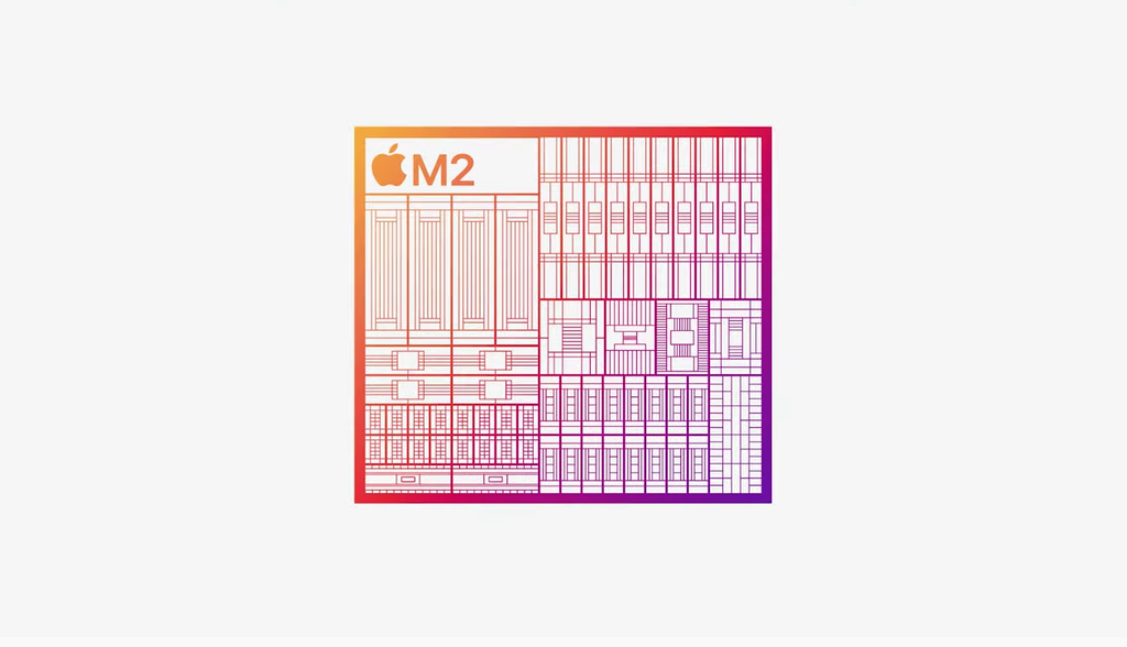 Il nuovo processore M2 presentato al WWDC 2022 di Apple&nbsp;