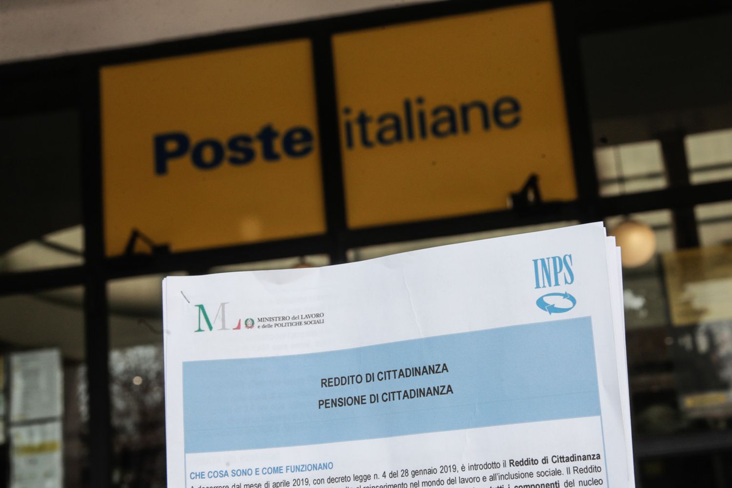 Reddito di cittadinanza