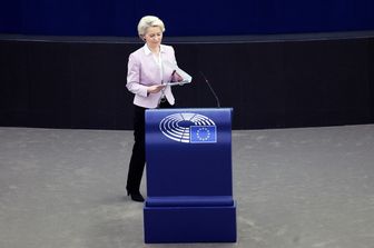 La presidente della Commissione europea, Ursula von der Leyen