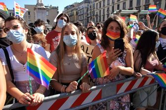 Una manifestazione per i diritti Lgbti&nbsp;