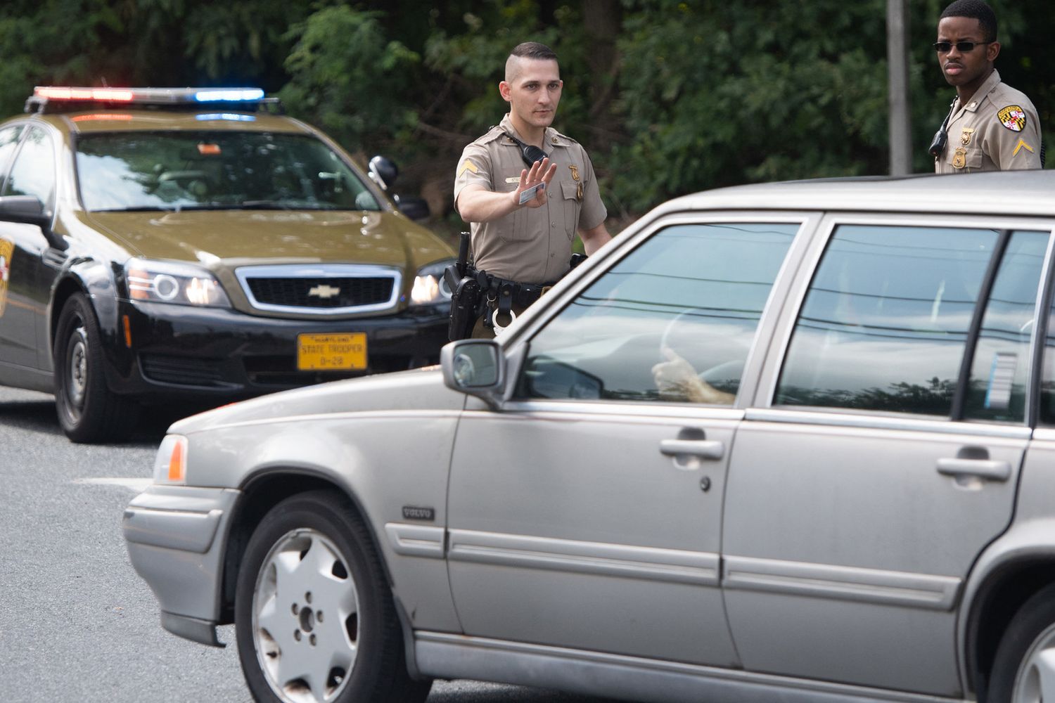 Polizia nel Maryland&nbsp;