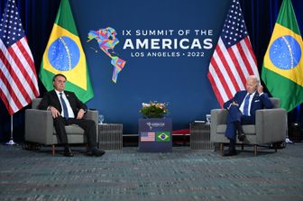 Incontro tra Joe Biden e Jair Bolsonaro