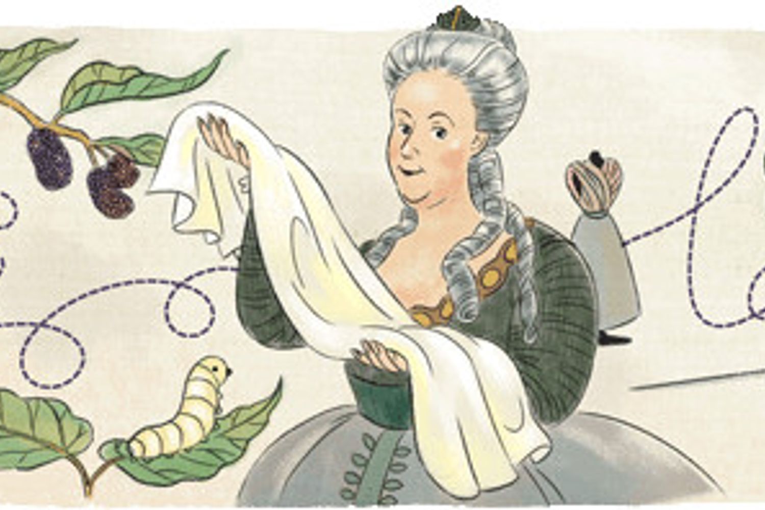 Il Doodle dedicato alla stilista sarda Francesca Sanna Sulis