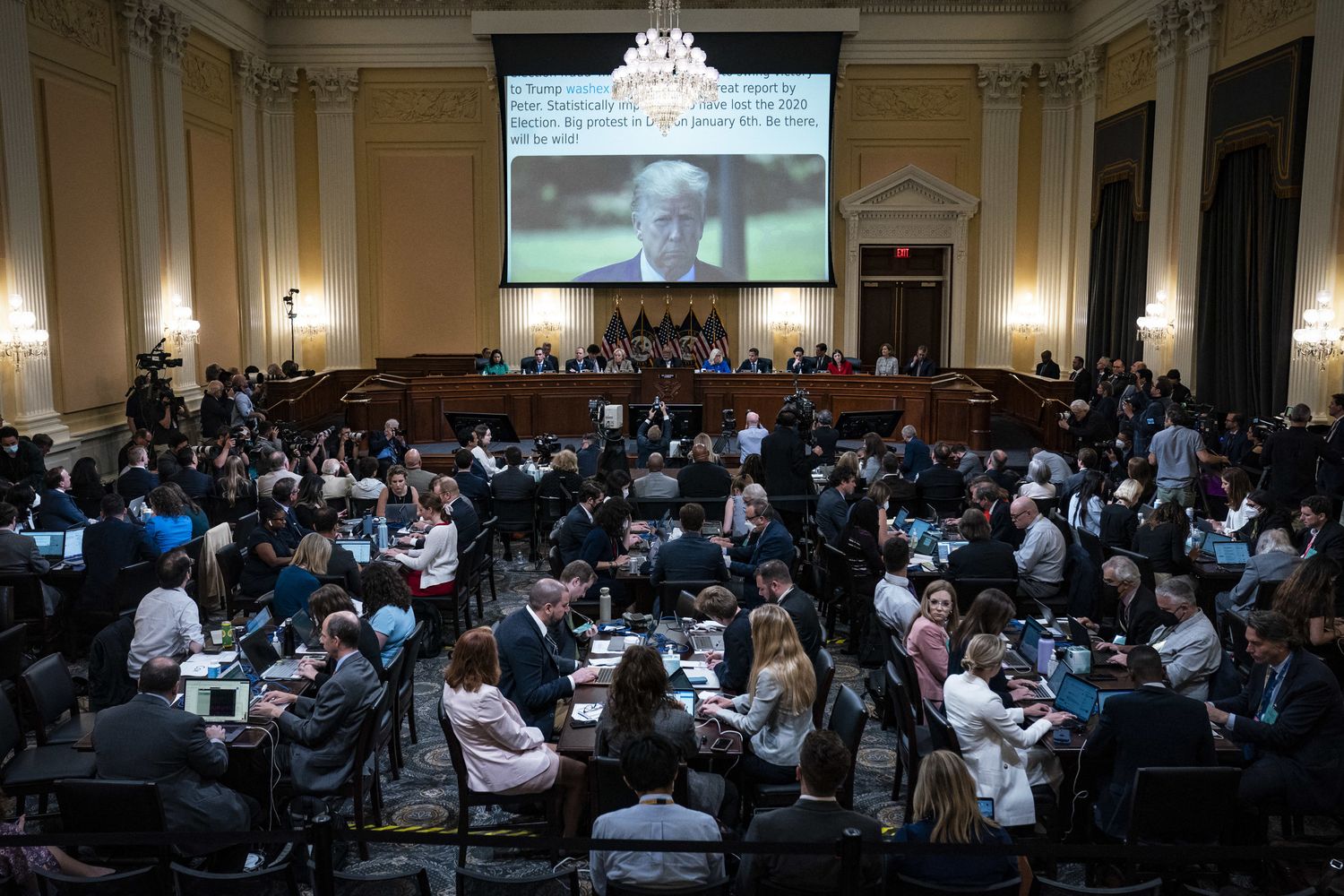 L'udienza della Commissione della Camera sull'assalto a Capitol Hill del 6 gennaio 2021&nbsp;