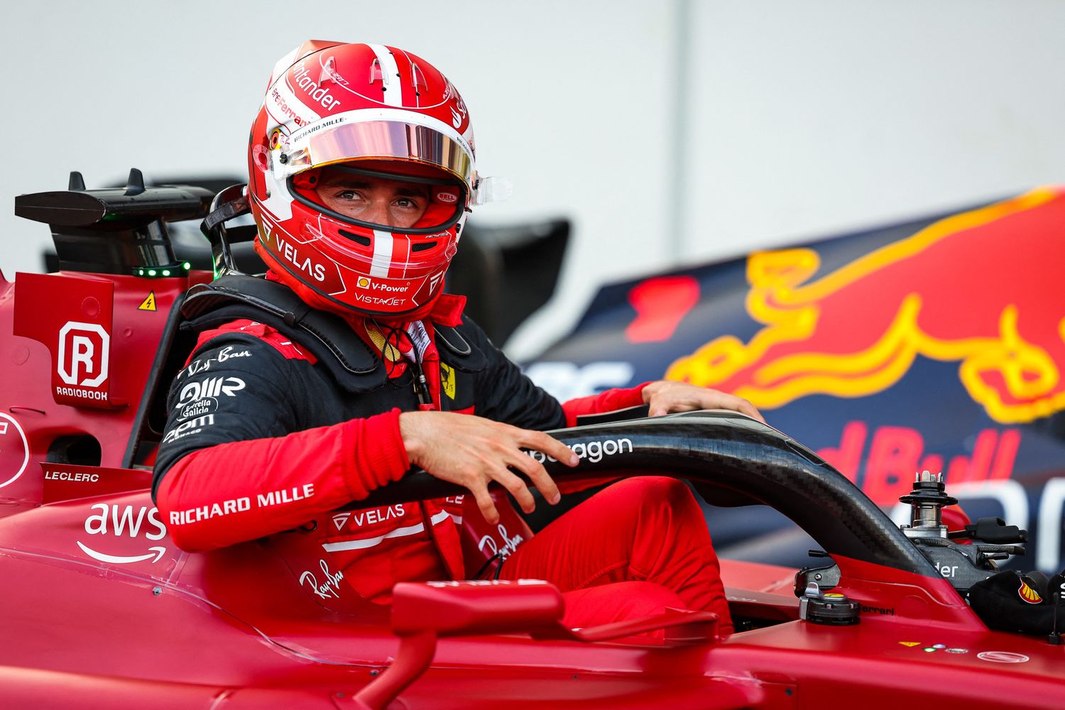 Charles Leclerc al Gp dell'Azerbaijan&nbsp;