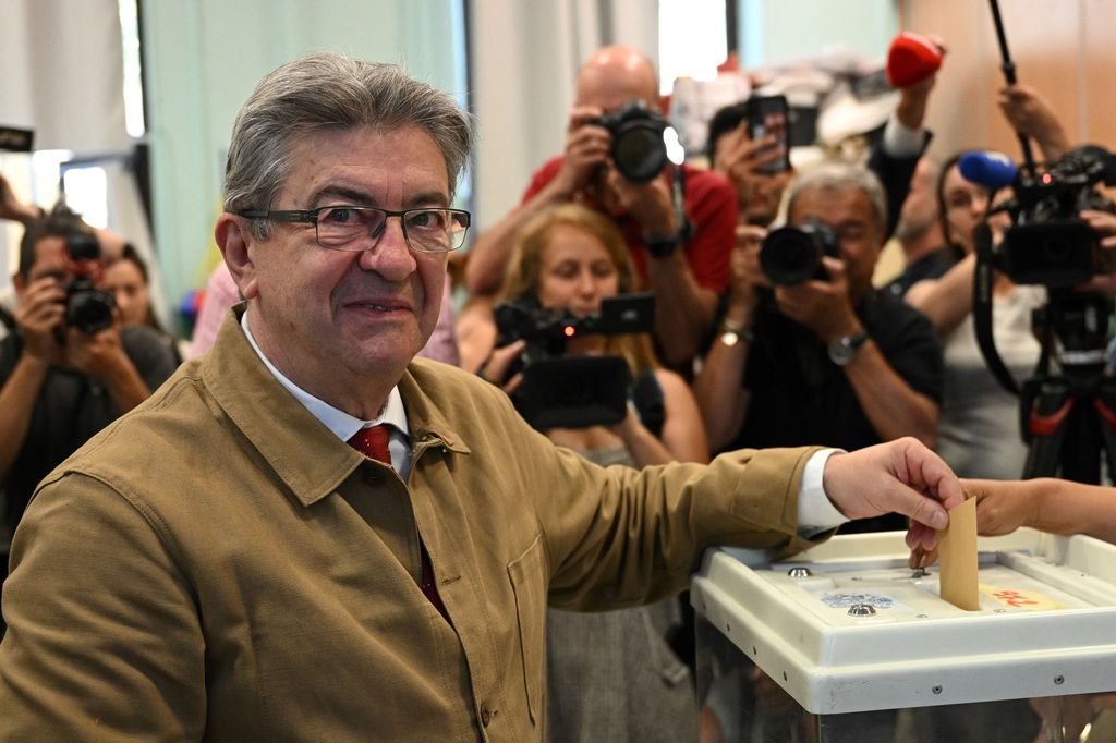 Jean-Luc Melenchon&nbsp;