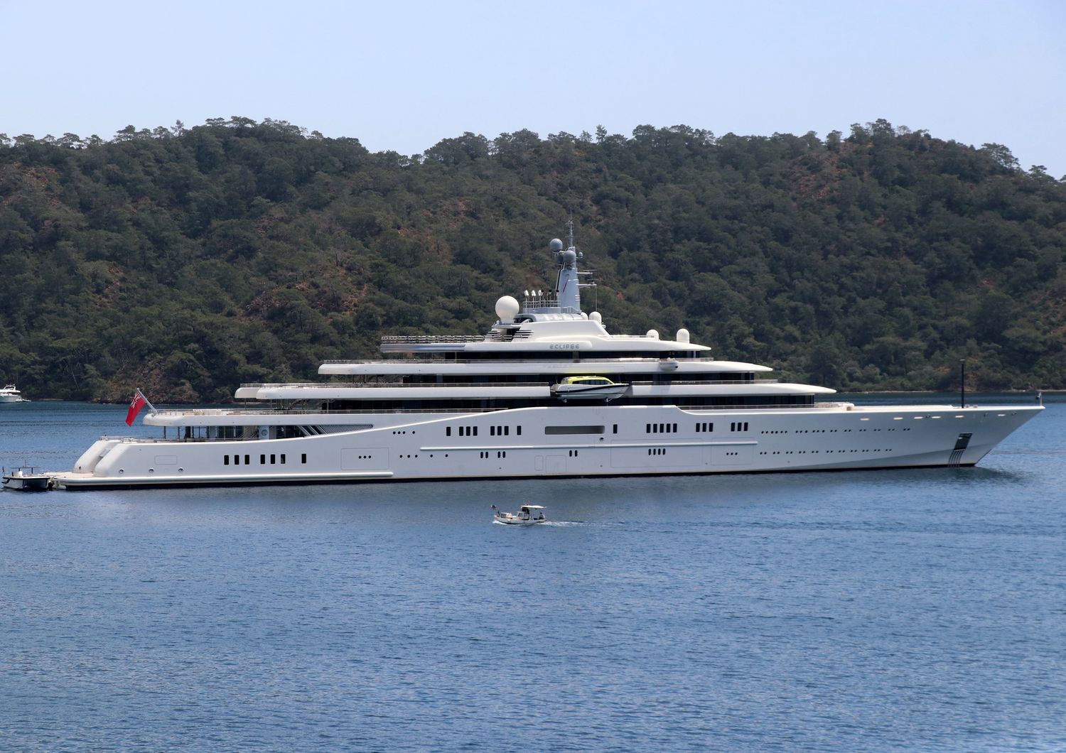 Eclipse, yacht dell&rsquo;oligarca russo Roman Abramovich