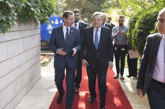 Il Presidente del Consiglio, Mario Draghi, ha incontrato il Presidente dello Stato di Israele, Isaac Herzog&nbsp;