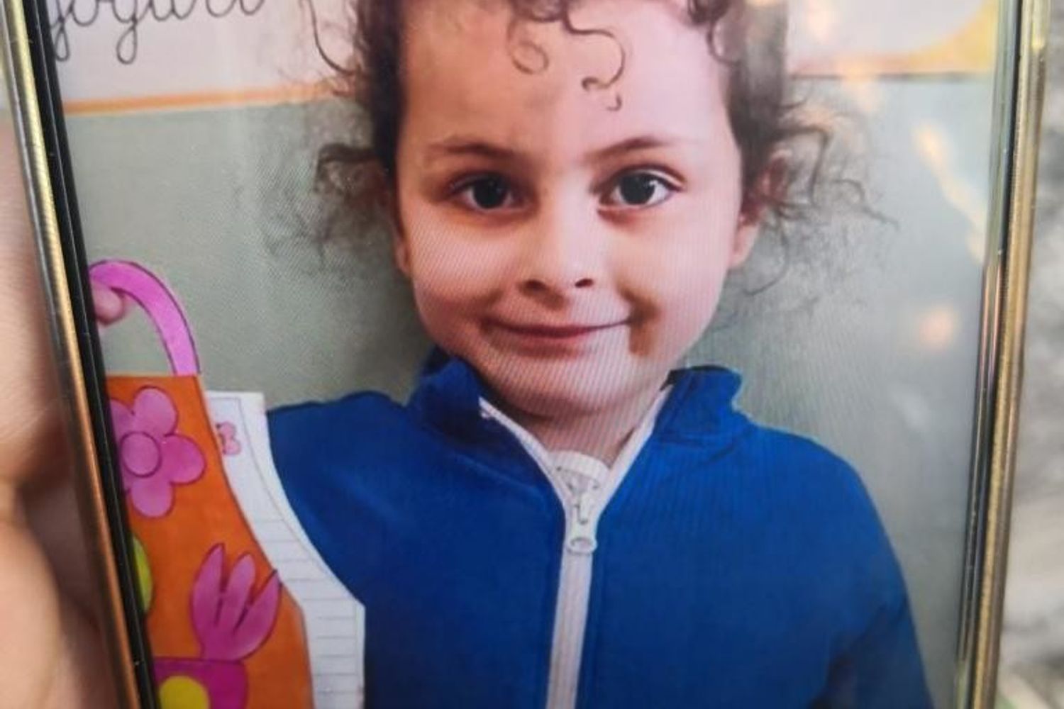 La piccola Elena Del Pozzo