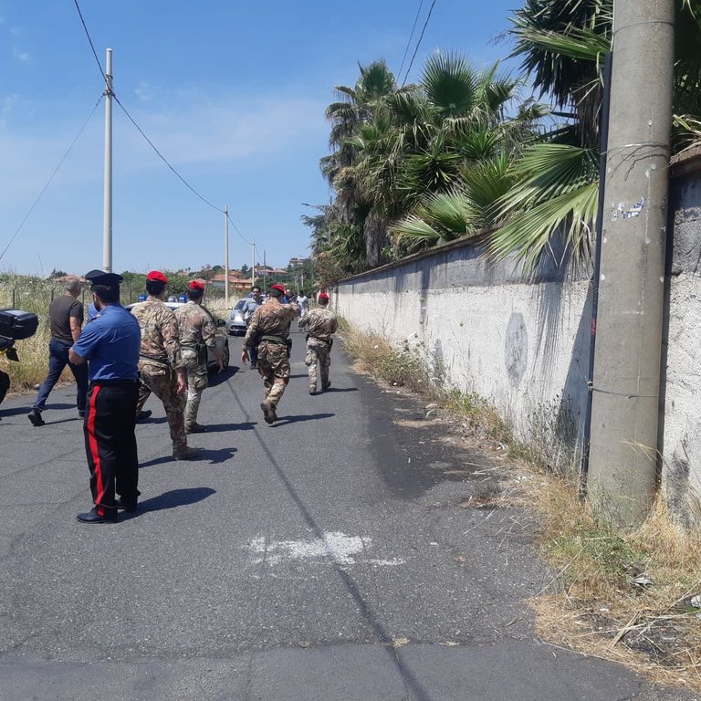 I sopralluoghi nel posto in cui &egrave; stato trovato il corpo della piccola Elena