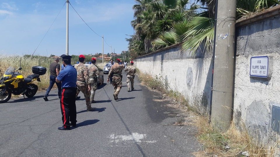 I sopralluoghi nel posto in cui &egrave; stato trovato il corpo della piccola Elena