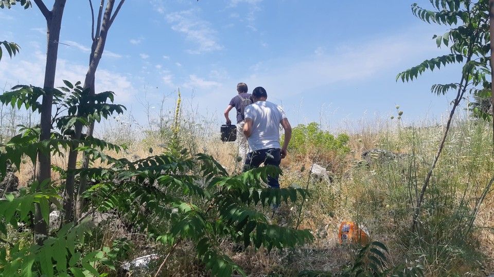 I sopralluoghi nel posto in cui &egrave; stato trovato il corpo della piccola Elena&nbsp;