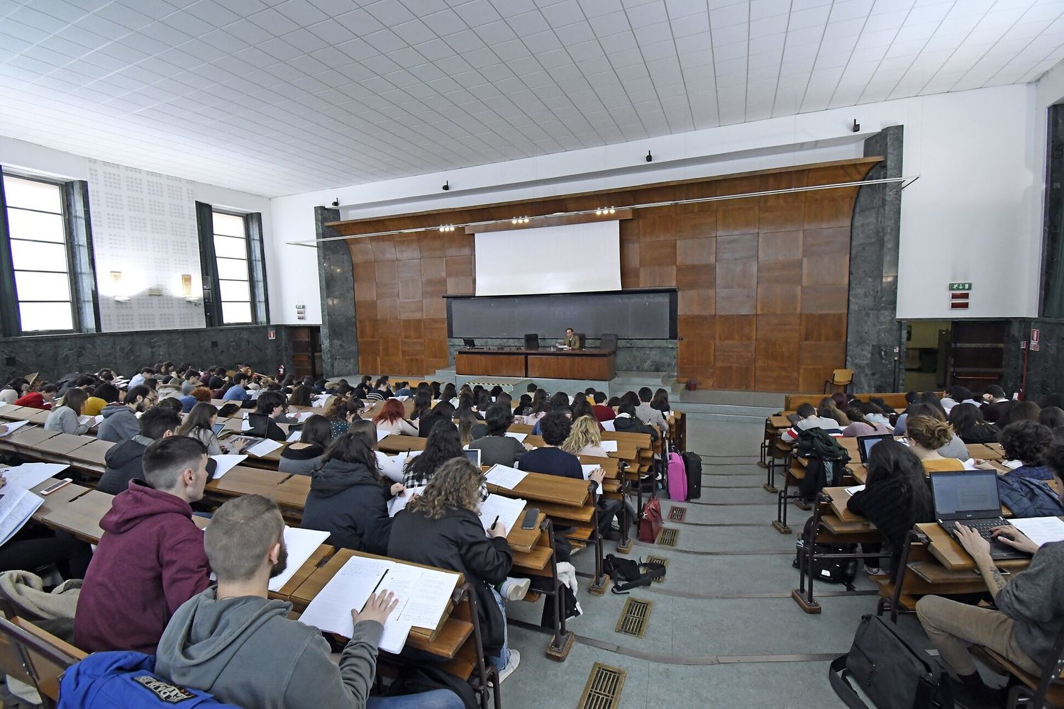 Aula dell'Universit&agrave; La Sapienza&nbsp;