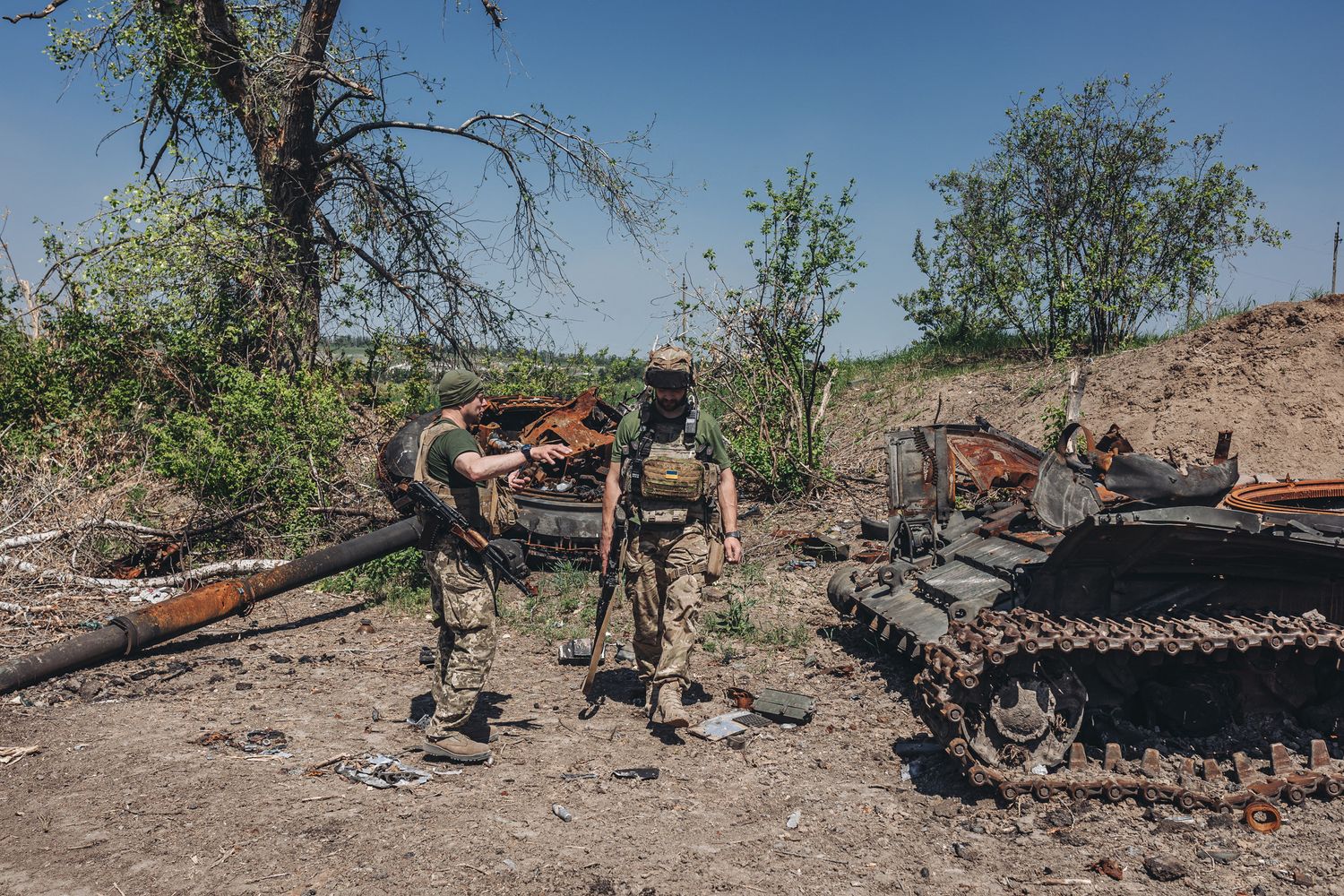 Soldati ucraini nel Lungansk  &nbsp;