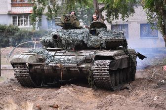 Severodonetsk, truppe russe