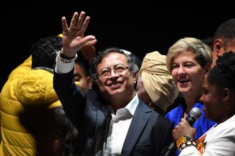 Il neoeletto presidente della Colombia, Gustavo Petro&nbsp;