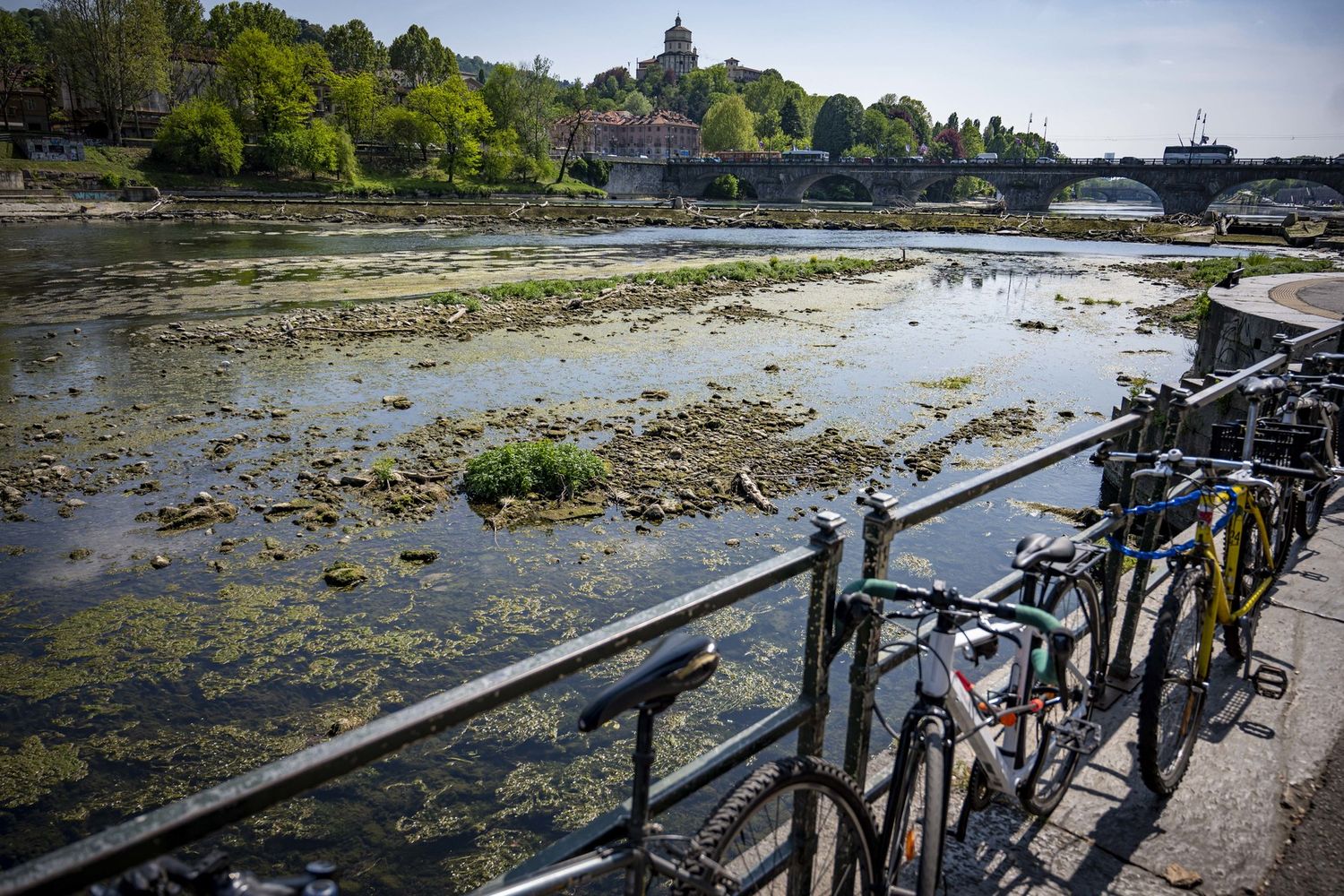 Il fiume Po a Torino&nbsp;