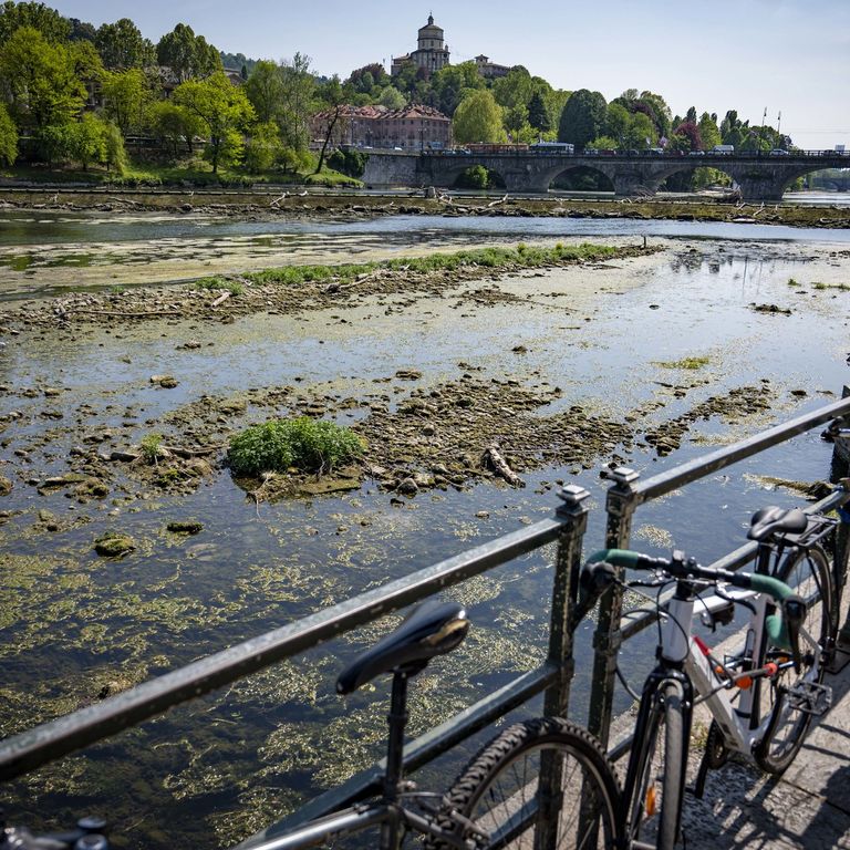 Il fiume Po a Torino&nbsp;
