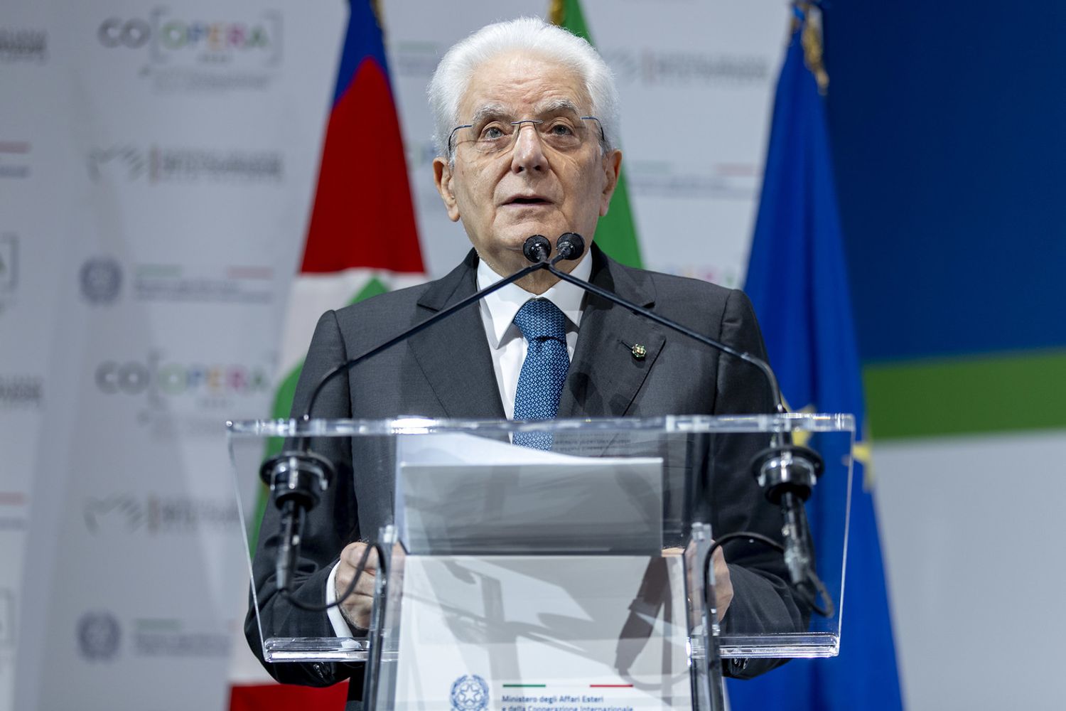 Il Presidente Sergio Mattarella