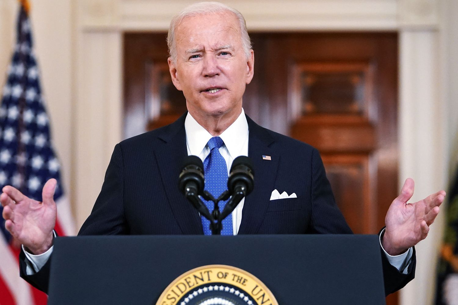 Il presidente Usa Joe Biden&nbsp;