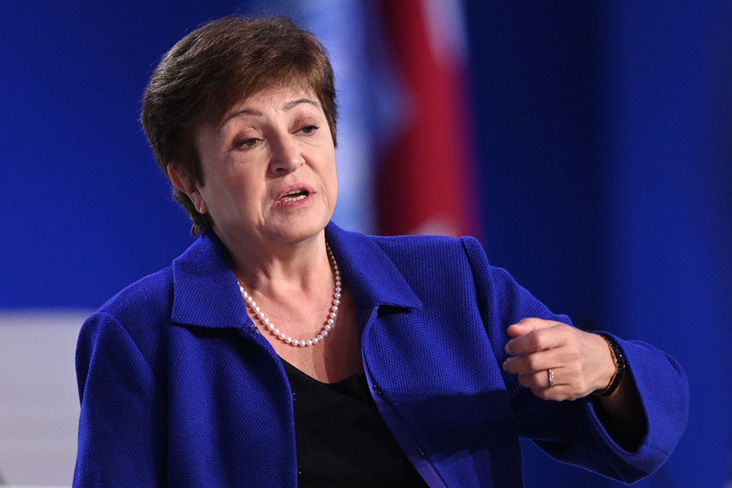 Il direttore generale dell'Fmi,&nbsp;Kristalina Georgieva