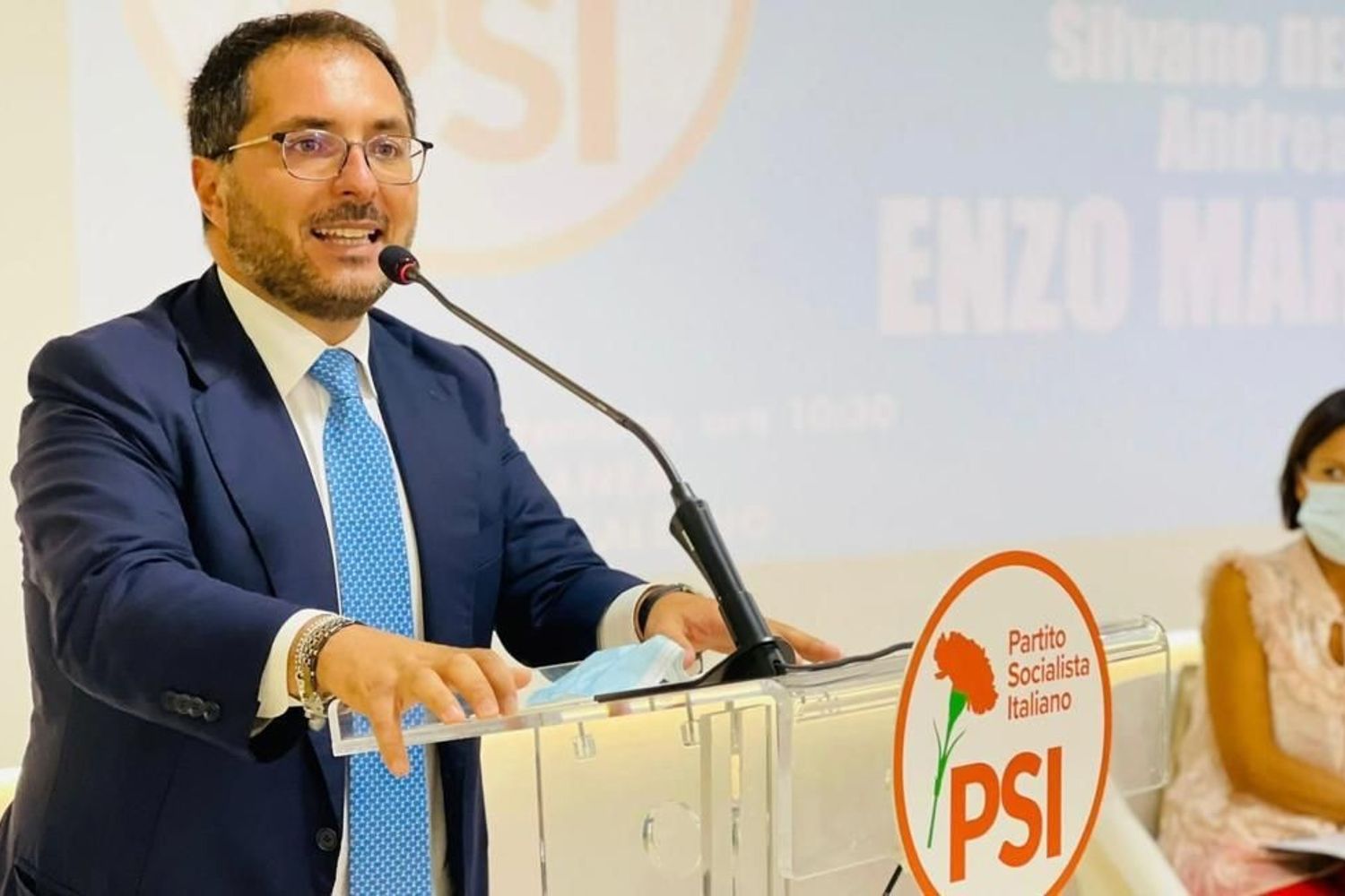 Il segretario del Psi, Enzo Maraio
