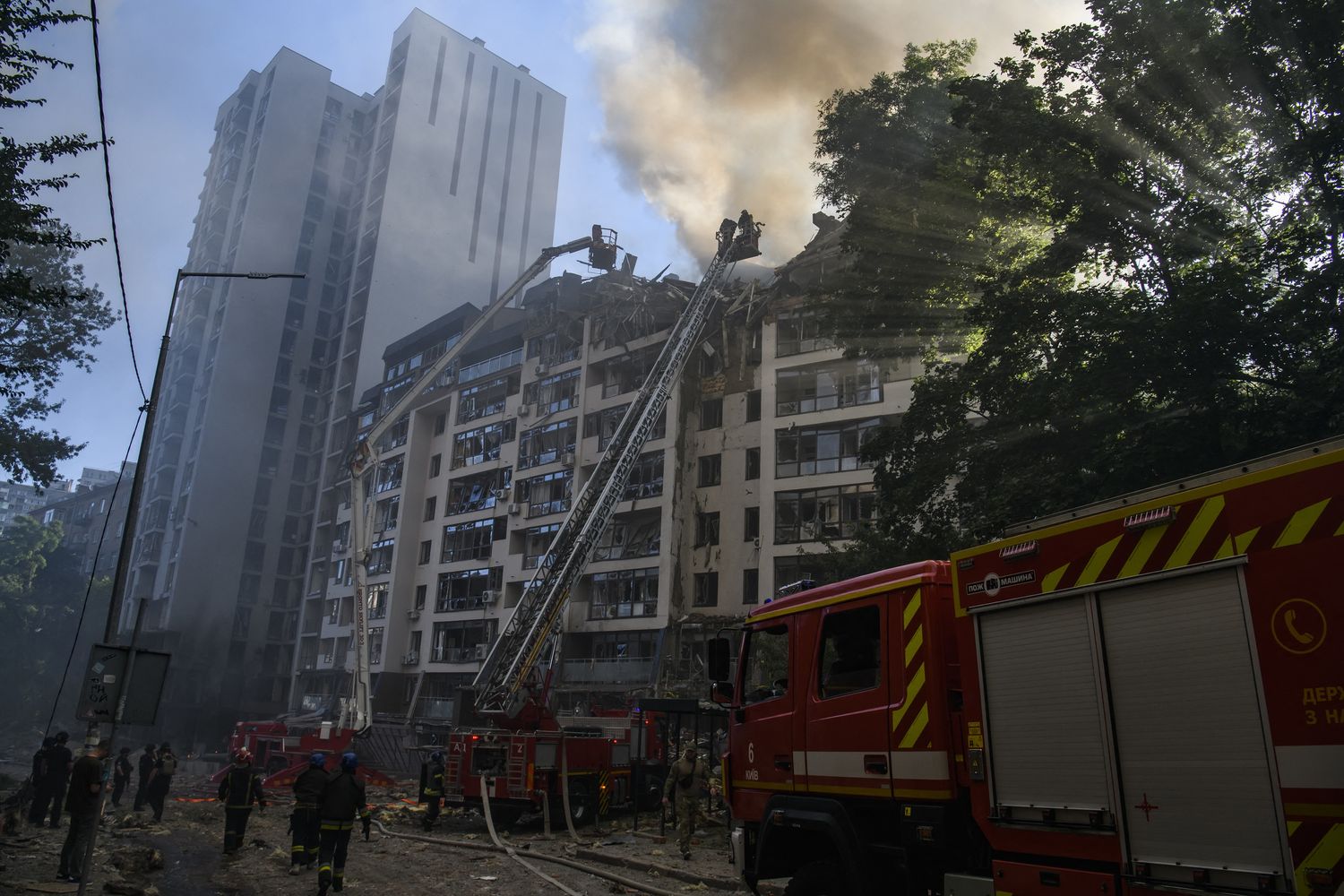 Bombardamento a Kiev&nbsp;