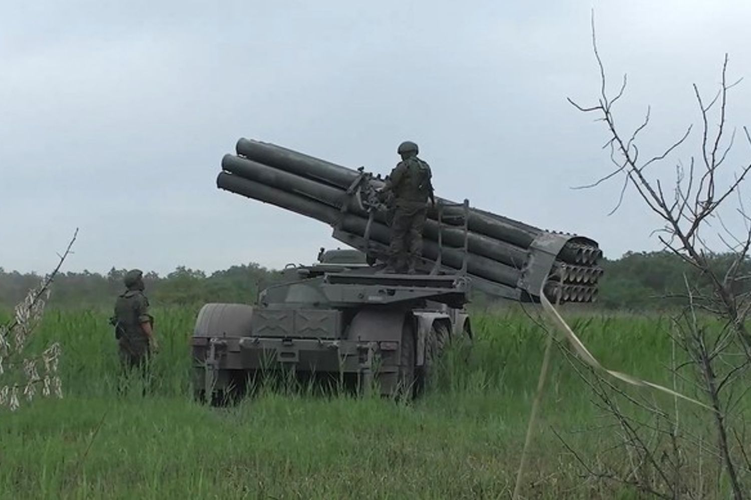 Mezzo militare lanciarazzi russo&nbsp;