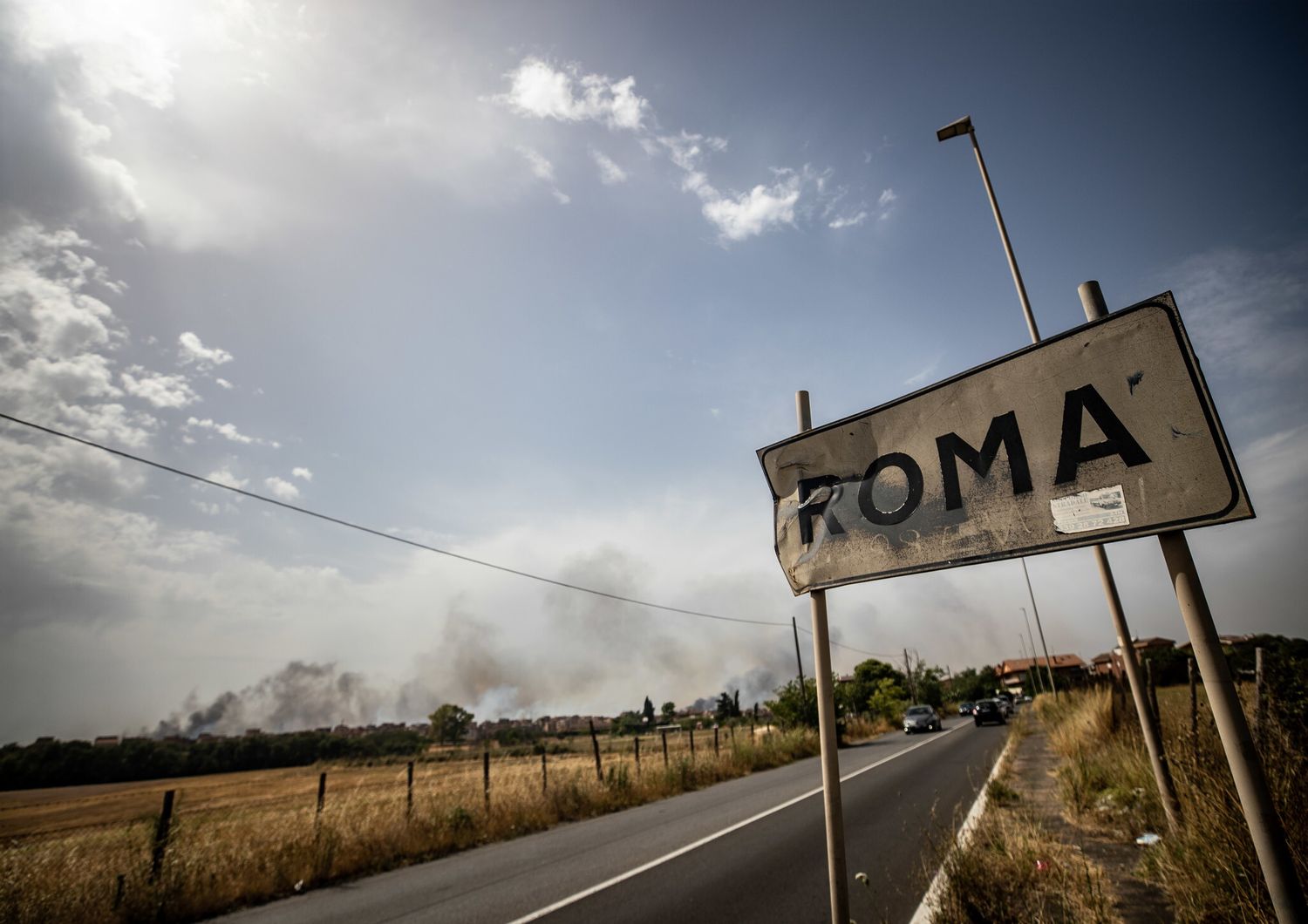 Incendi a Roma