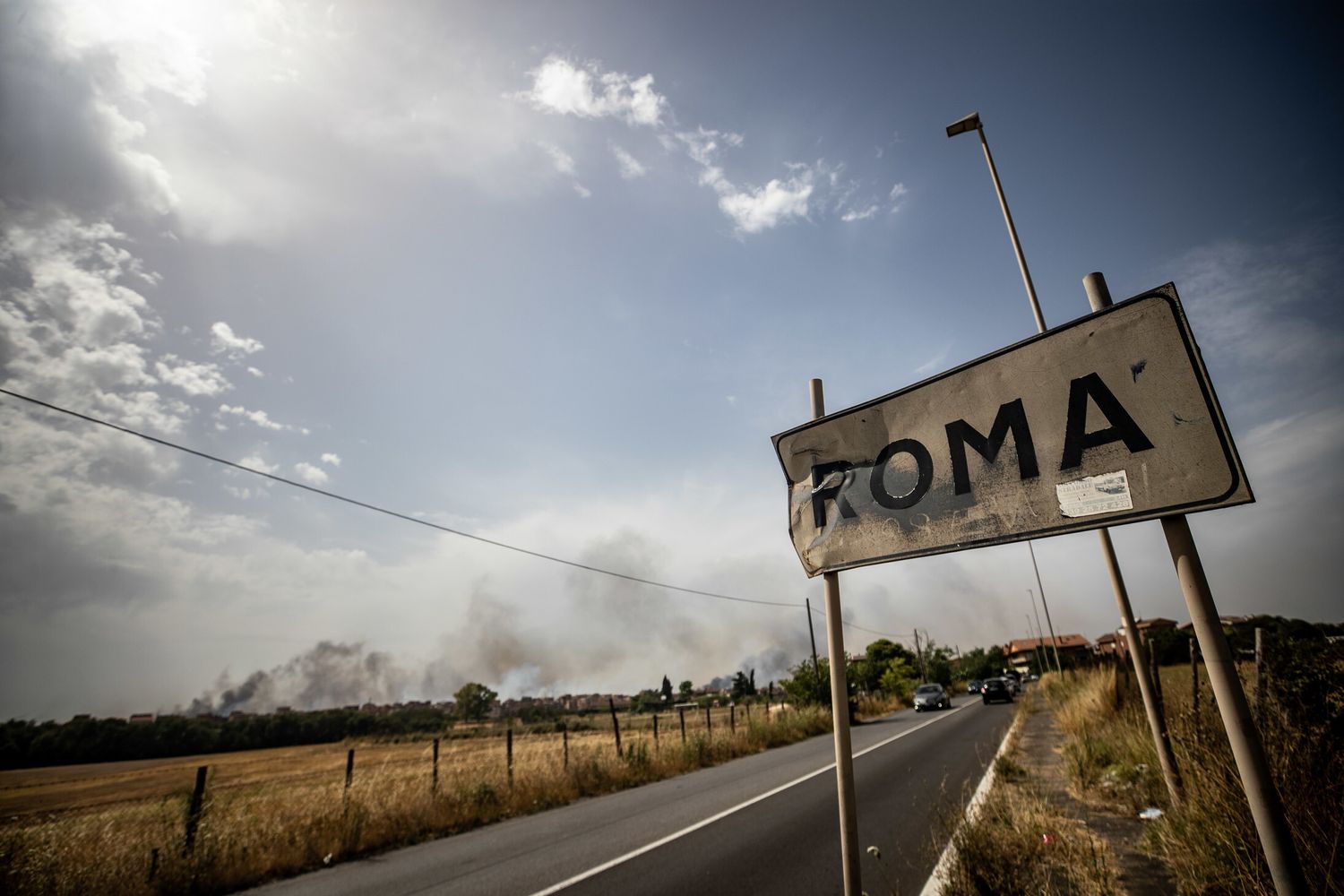Incendi a Roma