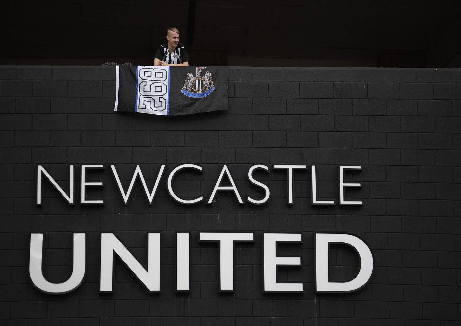 Un tifoso del Newcastle United&nbsp;