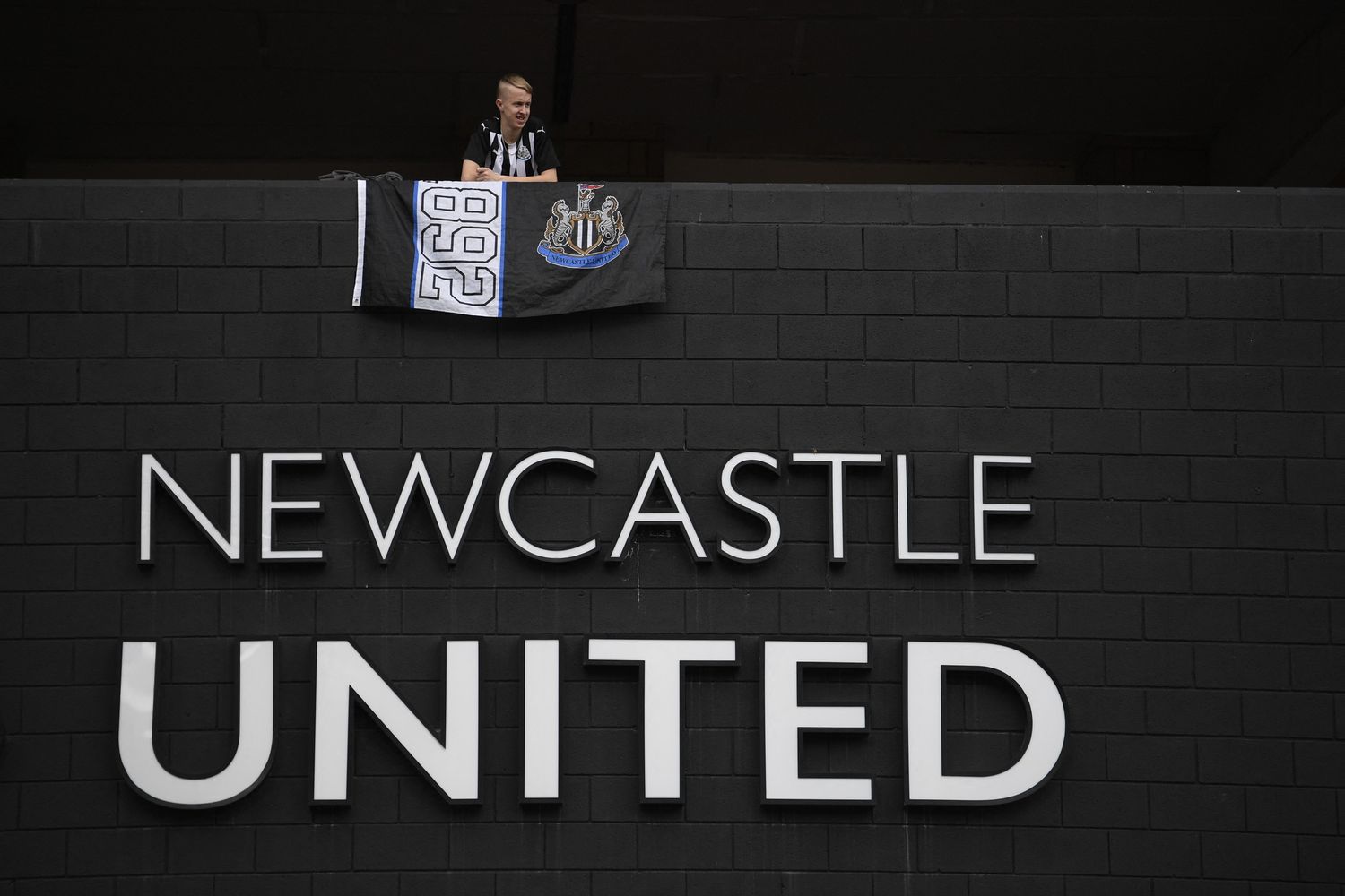 Un tifoso del Newcastle United&nbsp;